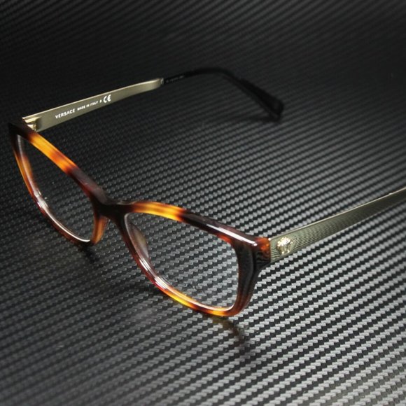 Versace Havana 54mm Eyeglasses - Picture 1 of 5